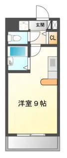 エクセレント上新13【4階】の間取り