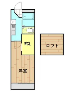 フリーダムヒル中野栄A棟【1階】の間取り