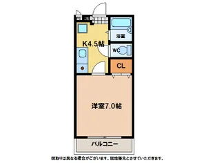 ヴィラージュドシャルマン【1階】の間取り