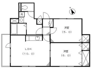 メゾンアムール【3階】の間取り