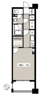 新川ガーデンビル【4階】の間取り