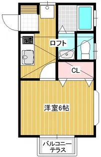 ラトゥール【1階】の間取り
