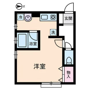 エステート西小山【2階】の間取り