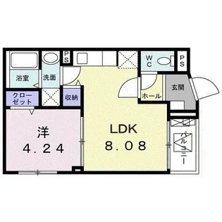 トワ・清澄白河【4階】の間取り