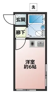 ライフアップ追浜【1階】の間取り