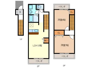 マオリッツの間取り