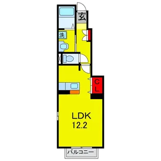 サニーブリーゼ【2階】の間取り