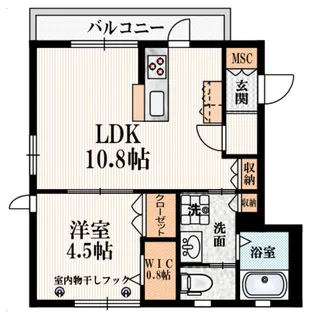 Maison de Fleur2【2階】の間取り