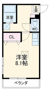 メゾン石川B【1階】の間取り