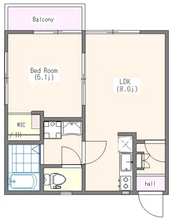 フィオーレ清水【2階】の間取り