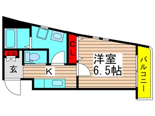ネモハイツ【2階】の間取り