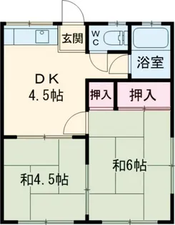 藤ハイツ【2階】の間取り