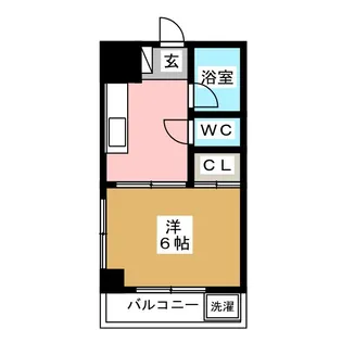 セイコウマンション【5階】の間取り