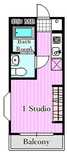 モア8【4階】の間取り