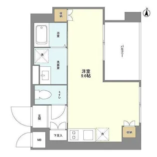 グランカーサ錦糸町II【5階】の間取り