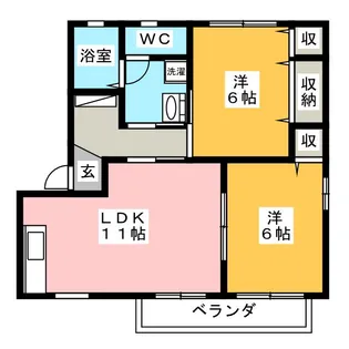 vivid-39【2階】の間取り