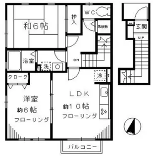 グランヴェール(グランヴェール)【2階】の間取り