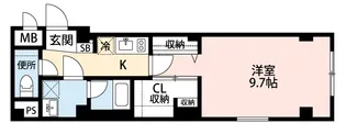 b’CASA千住大橋【1階】の間取り