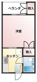 ユートピアサフラワ【1階】の間取り