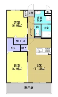 エイトパレス【1階】の間取り