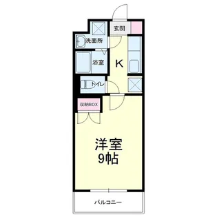プロムナードI【4階】の間取り