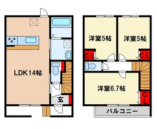 ディアグランドの間取り