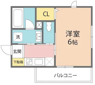スリーズ【3階】の間取り
