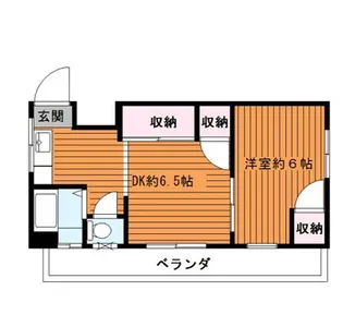 蓮芽ビル【5階】の間取り