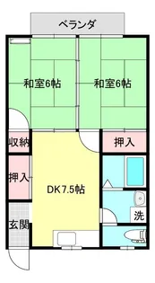 パンプキンハウス【2階】の間取り