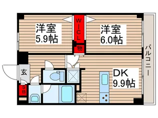 エルフォルテ東日暮里【2階】の間取り