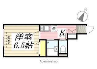 プラージュ知手B棟【1階】の間取り