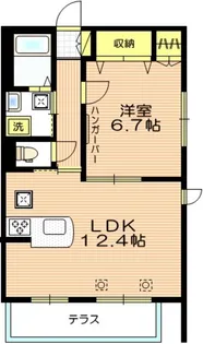 サンクレスト【1階】の間取り