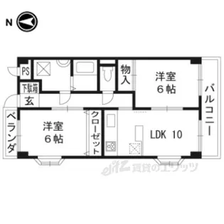 第7長栄マンション【3階】の間取り