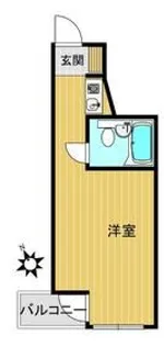 スカイコート田端【3階】の間取り