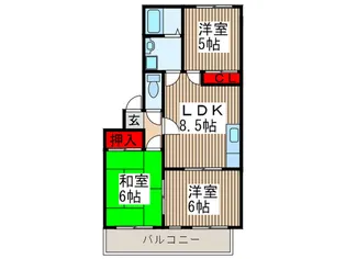 ラルゴ【2階】の間取り