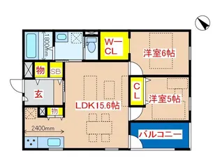 ALAISE【5階】の間取り