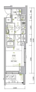 セジョリ方南町【7階】の間取り