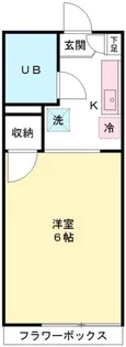 ヴィラ武蔵野【1階】の間取り