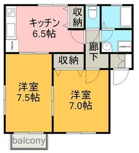 ローダンセ【2階】の間取り