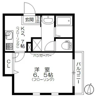 メゾン ド オーク【1階】の間取り