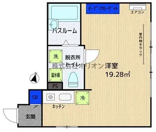 フレーミー桜台【4階】の間取り