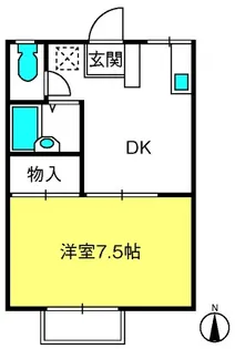 コーポ92【2階】の間取り