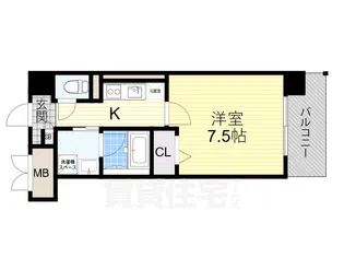 ソレアードコート【4階】の間取り