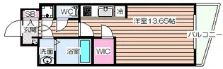 セレニテ新大阪弐番館【2階】の間取り