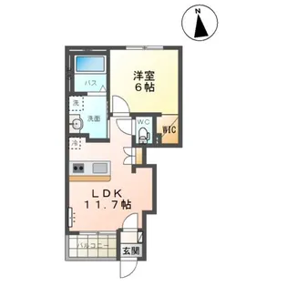 ヴァルゴ【1階】の間取り