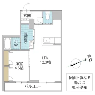 リシェス【2階】の間取り