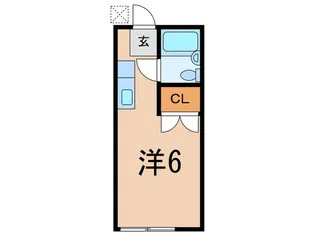 吉崎コーポ【1階】の間取り