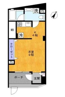 洗足館【1階】の間取り