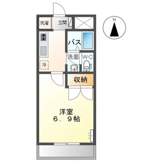 プチポワール【2階】の間取り
