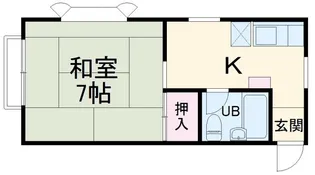 リヴ・ロングパレス【2階】の間取り